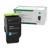 Lexmark - cyan - original - toner cartridge - LCCP, LRP