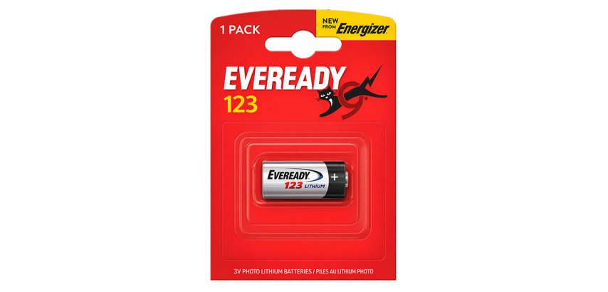 Micropila Eveready CR123 - litio - Energizer