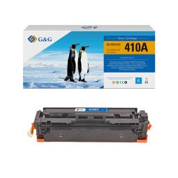 G&G - Toner Compatibile per Hp CF411A - Ciano - 2.300 pag