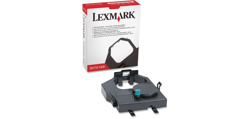 Lexmark 3070169 printer ribbon Black