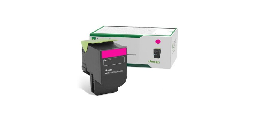 Lexmark 78C20M0 toner cartridge 1 pc(s) Compatible Magenta