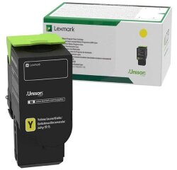 Lexmark 78C20Y0 toner cartridge 1 pc(s) Original Yellow