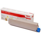 GB_OKI 45862837 Toner 7300páginas Amarillo tóner y cartucho láser