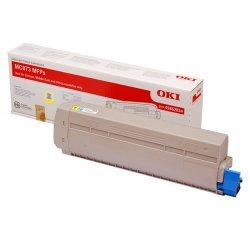 Oki - Toner - Giallo - MC873 - 45862814 - 10.000 pag