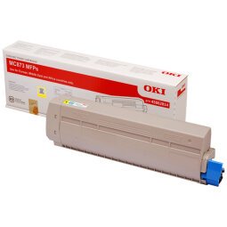 Oki - Toner - Giallo - MC873 - 45862814 - 10.000 pag