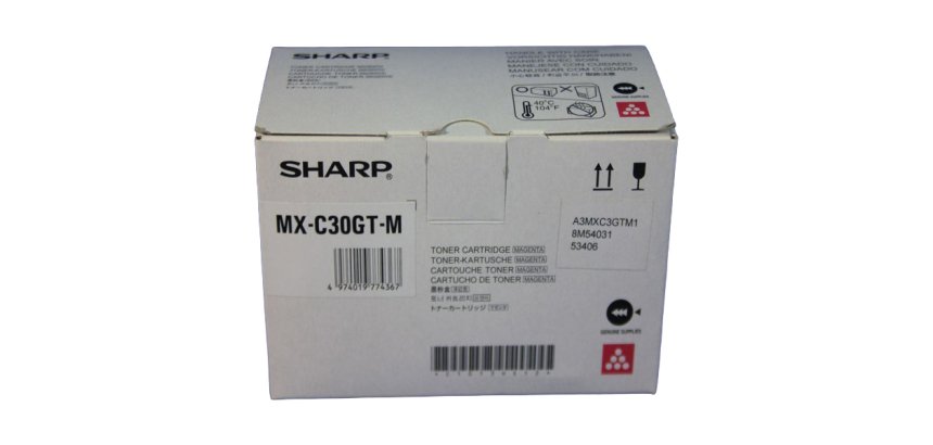 Sharp - Toner - Magenta - MXC30GTM - 6.000 pag