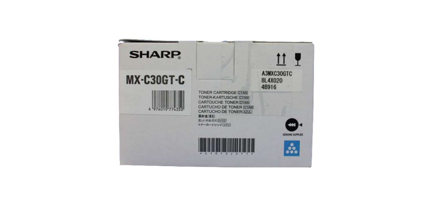 Sharp - Toner - Ciano - MXC30GTC - 6.000 pag