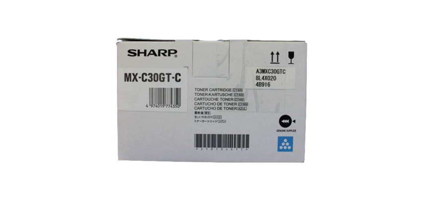Sharp - Toner - Ciano - MXC30GTC - 6.000 pag