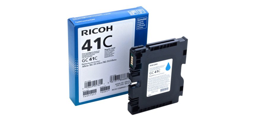 Ricoh 405762 ink cartridge 1 pc(s) Original Standard Yield Cyan