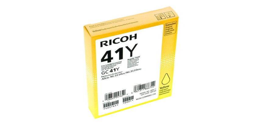 Ricoh 405764 ink cartridge 1 pc(s) Original Standard Yield Yellow