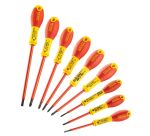Tournevis isolés 1000 V - jeu de 10 pièces - Fatmax