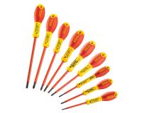 Tournevis isolés 1000 V - jeu de 10 pièces - Fatmax