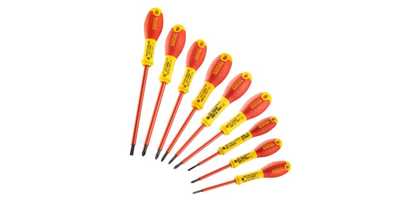 Tournevis isolés 1000 V - jeu de 10 pièces - Fatmax