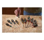 Tournevis d'électricien + mécanicien + Phillips + Pozidriv - 12 pièces - Fatmax