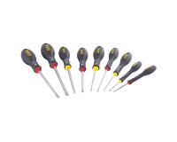 Tournevis d'électricien + mécanicien + Phillips + testeur - 10 pièces - Fatmax