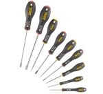 Tournevis d'électricien + mécanicien + Phillips + testeur - 10 pièces - Fatmax