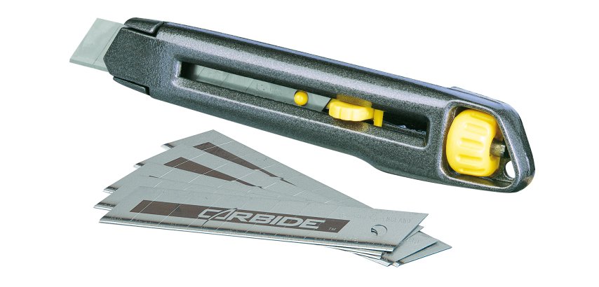 Cutter 18mm InterLock + 5 lames CARBIDE