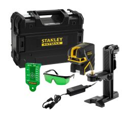 Niveau laser croix + 2 points SCPG2 (Li-ion) vert - Fatmax