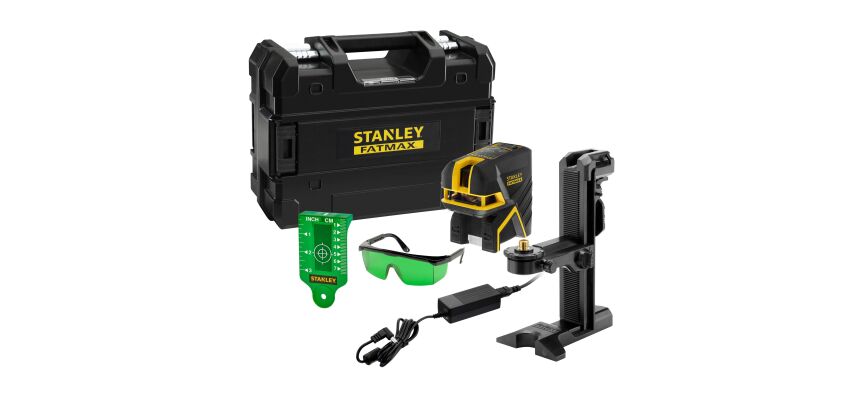 Niveau laser croix + 2 points SCPG2 (Li-ion) vert - Fatmax