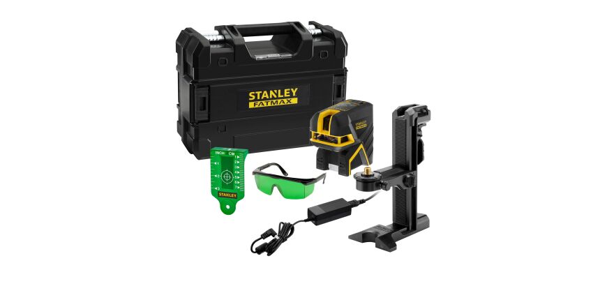 Niveau laser croix + 2 points SCPG2 (Li-ion) vert - Fatmax