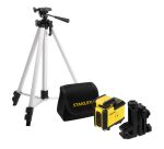 Kit niveau laser 360° CROSS360 vert + trépied