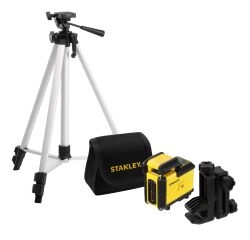 Kit niveau laser 360° CROSS360 vert + trépied