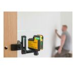 Kit niveau laser 360° CROSS360 vert + trépied