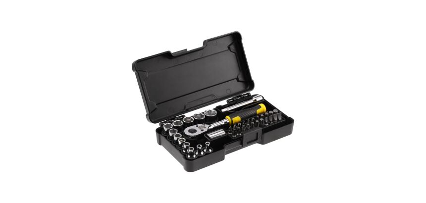 Coffret de douilles compact 1/4" - jeu de 37 pièces