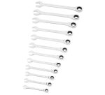 Clés mixtes à cliquet - 12 pièces