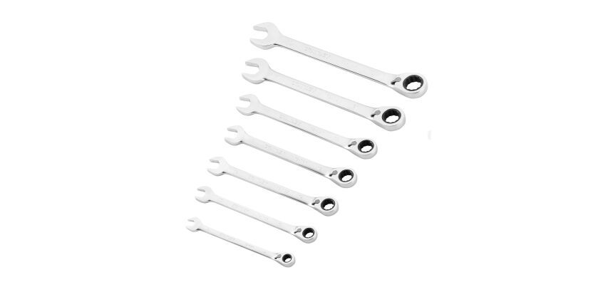 Clés mixtes cliquet réversible