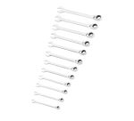 Clés mixtes à cliquet réversible STANLEY Fatmax - jeu de 12 pièces