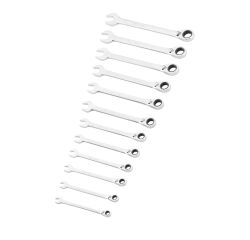 Clés mixtes à cliquet réversible STANLEY Fatmax - jeu de 12 pièces