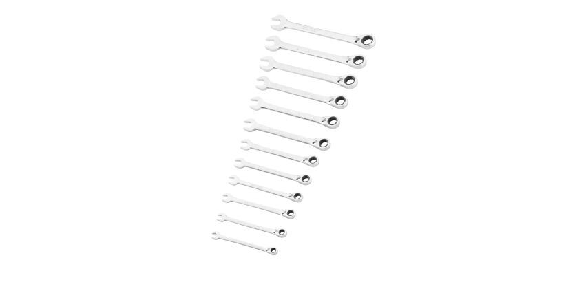 Clés mixtes à cliquet réversible - jeu de 12 pièces - Fatmax
