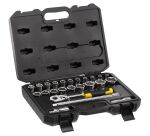 Coffret de douilles 1/2" - jeu de 24 pièces