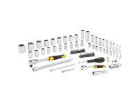Coffret de douilles 1/4" + 1l2po - jeu de 72 pièces