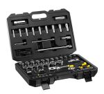 Coffret de douilles 1/4" + 1l2po - jeu de 72 pièces