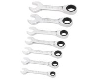 Clés mixtes courtes à cliquet - jeu de 7 pièces - Fatmax