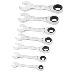 Clés mixtes courtes à cliquet - jeu de 7 pièces - Fatmax