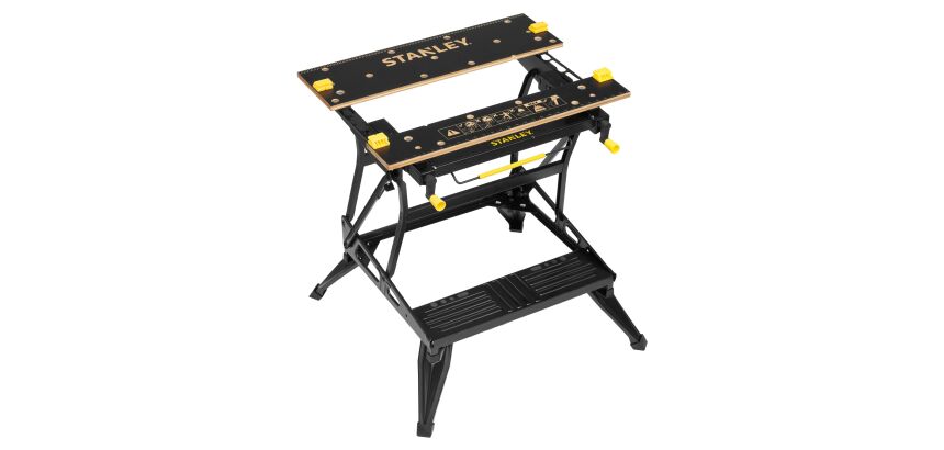 Établi-étau pliable serrage vertical