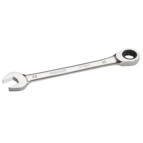 Clé mixte à cliquet 17 mm