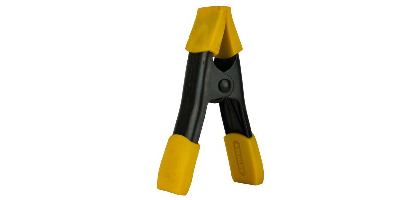 Pince à ressort métallique 25 mm