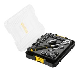 Coffret de douilles Stakbox M - 3/8" - jeu de 18 pièces - Fatmax