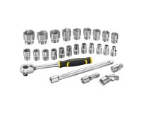 Coffret de douilles Stakbox L - 1/2" - jeu de 26 pièces - Fatmax