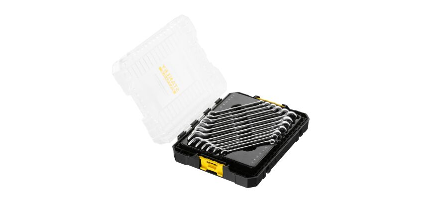 Coffret clés mixtes Stakbox M - jeu de 12 pièces - Fatmax