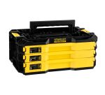 Boite 3 tiroirs outillée STANLEY Pro-Stack™ - 126 pièces