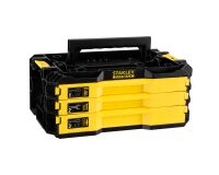 Boite 3 tiroirs outillée STANLEY Pro-Stack™ - 126 pièces