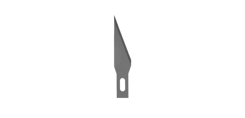 Lames de scalpel Hobby à angle aigu - carte de 5 lames