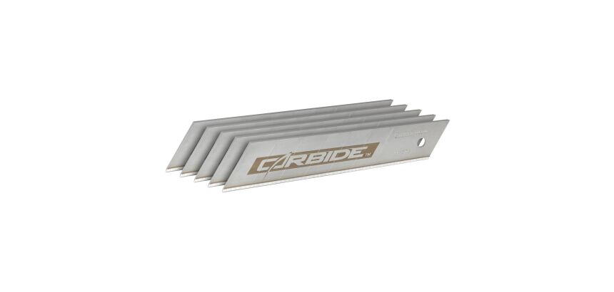 Lames de cutter 25 mm - Fatmax au carbure de tungstène - carte de 5 lames