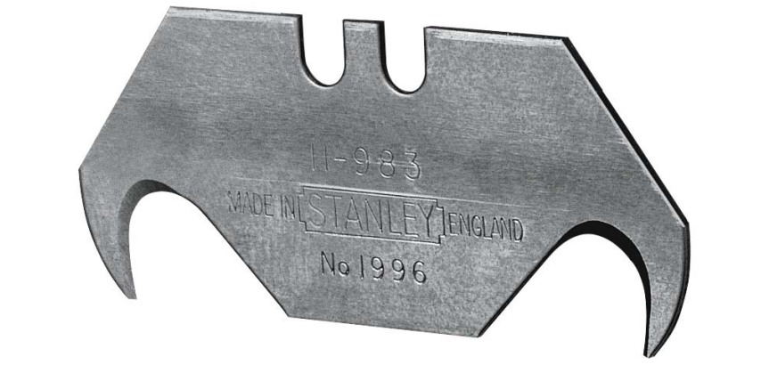 Lames de couteau 1996 sans trou - carte de 5 lames