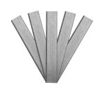 Fers pour rabot RB10 et RB5 - carte de 5 lames droites